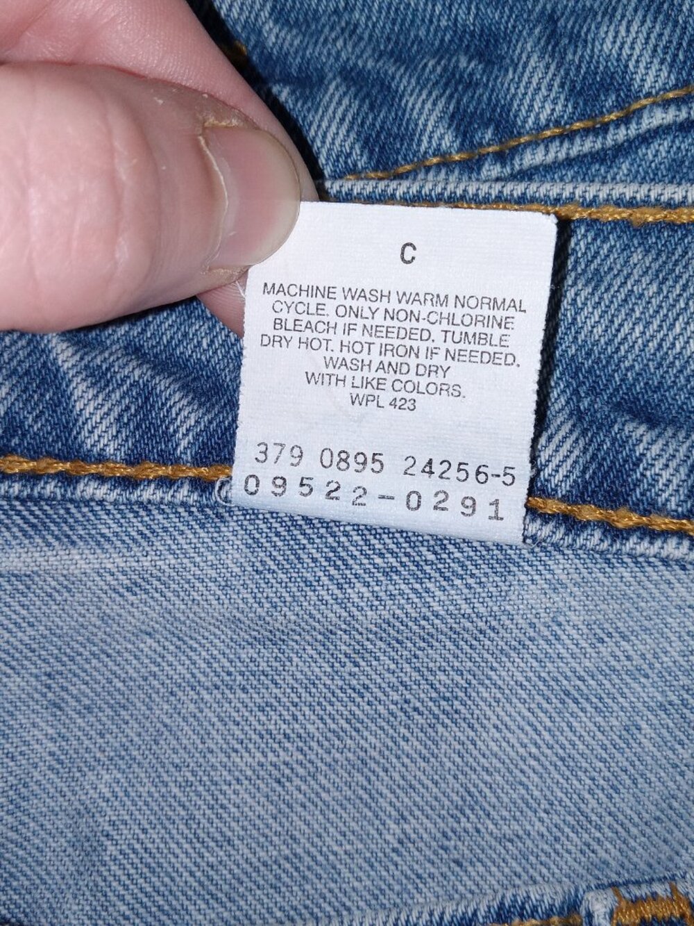 Vintage 90s Levi’s Mom Jeans USA Made High Rise Tapered Med Wash Two Pair Sz 20 - Picture 4 of 16